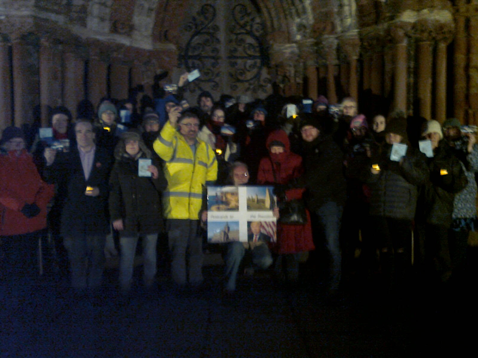 Anti Trump Demo in Kirkwall