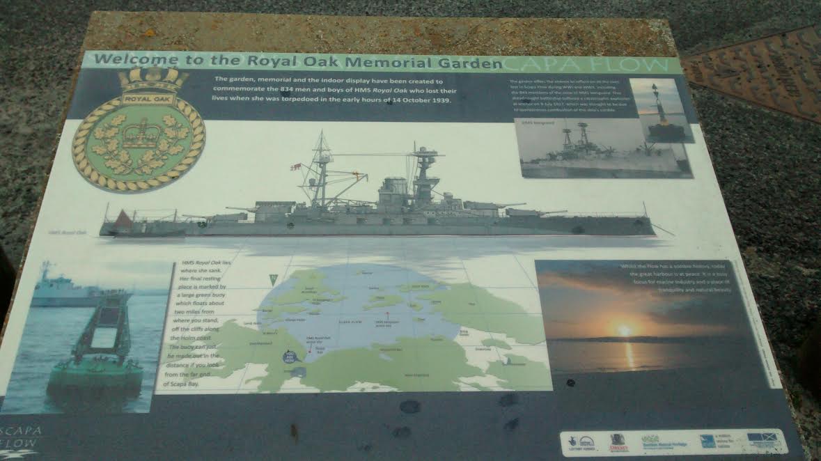 The Royal Oak Memorial Garden, Kirkwall