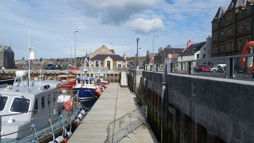 Kirkwall Flood Prevention Wall: Section Completed