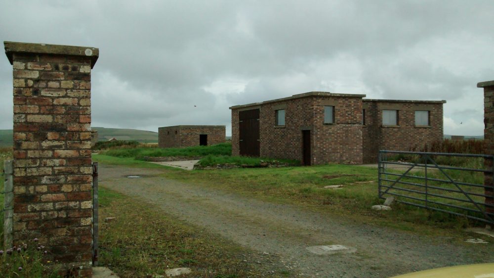 The main gate of HMS Tern a world war 2 airfield