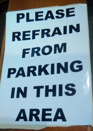 Selfish Parking at the Picky Leisure Centre