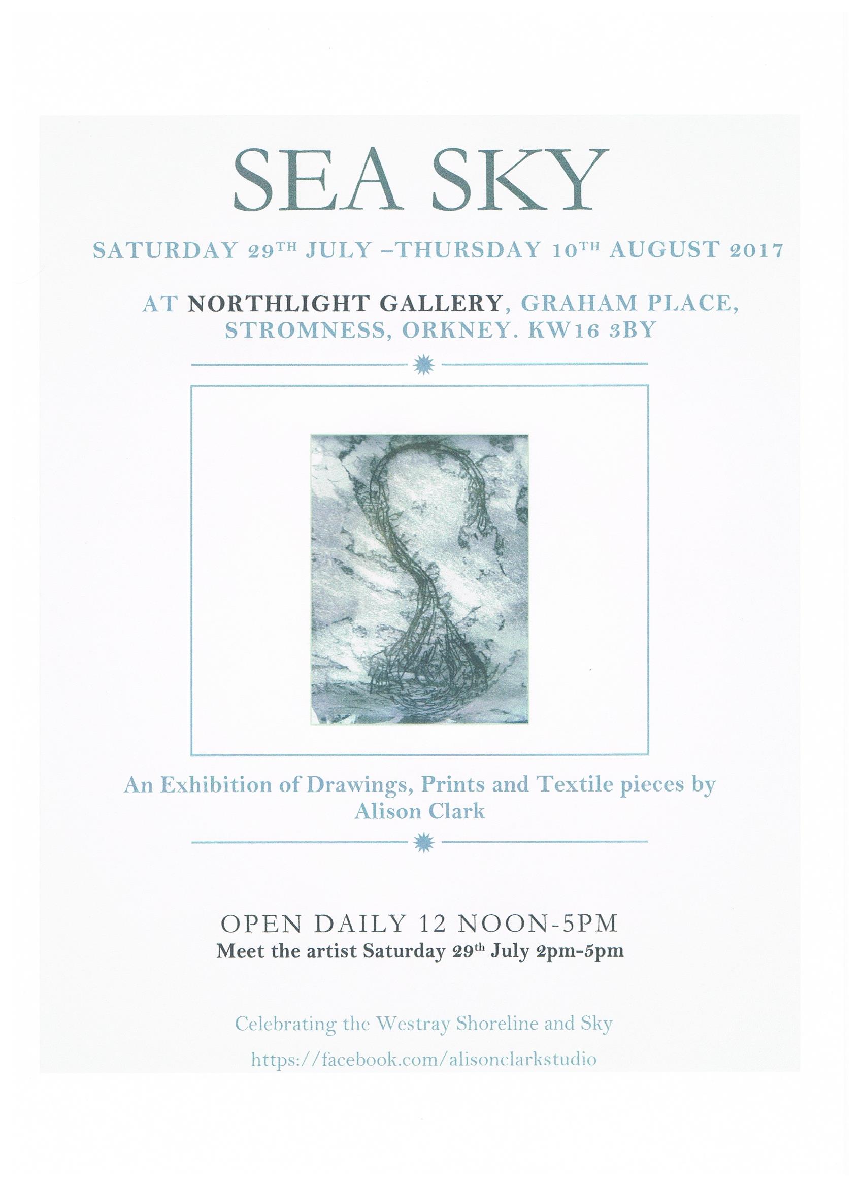 Sea-Sky: at the Northlight Gallery