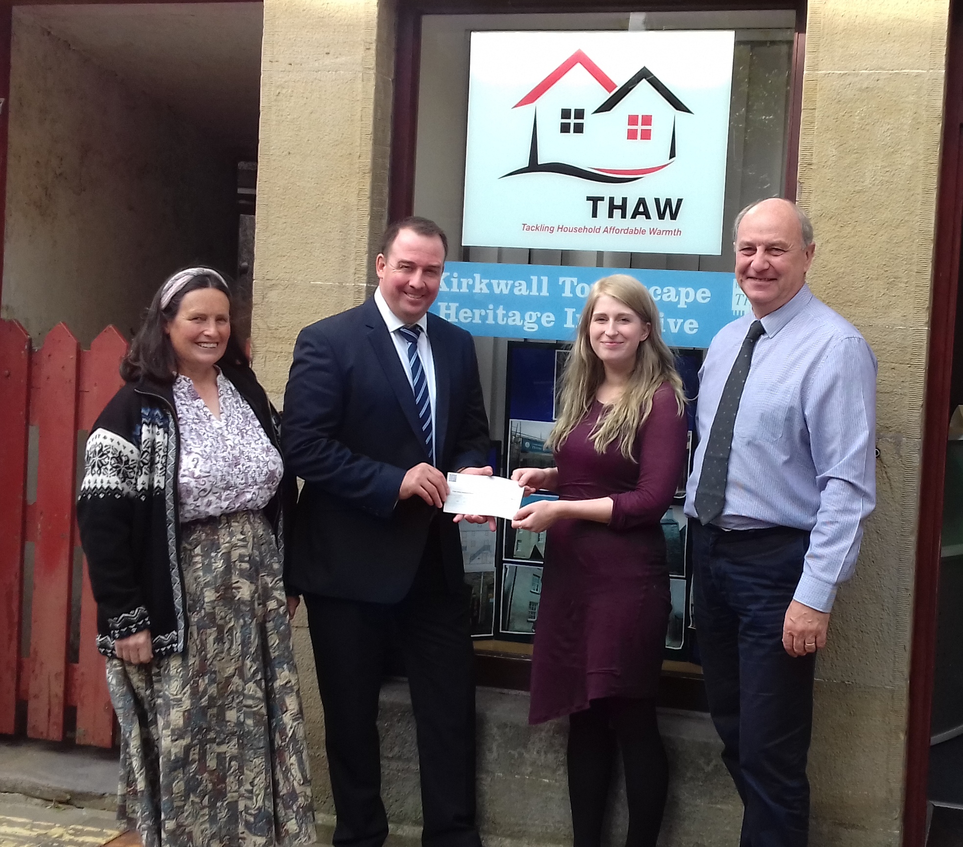 First for Local Charity THAW
