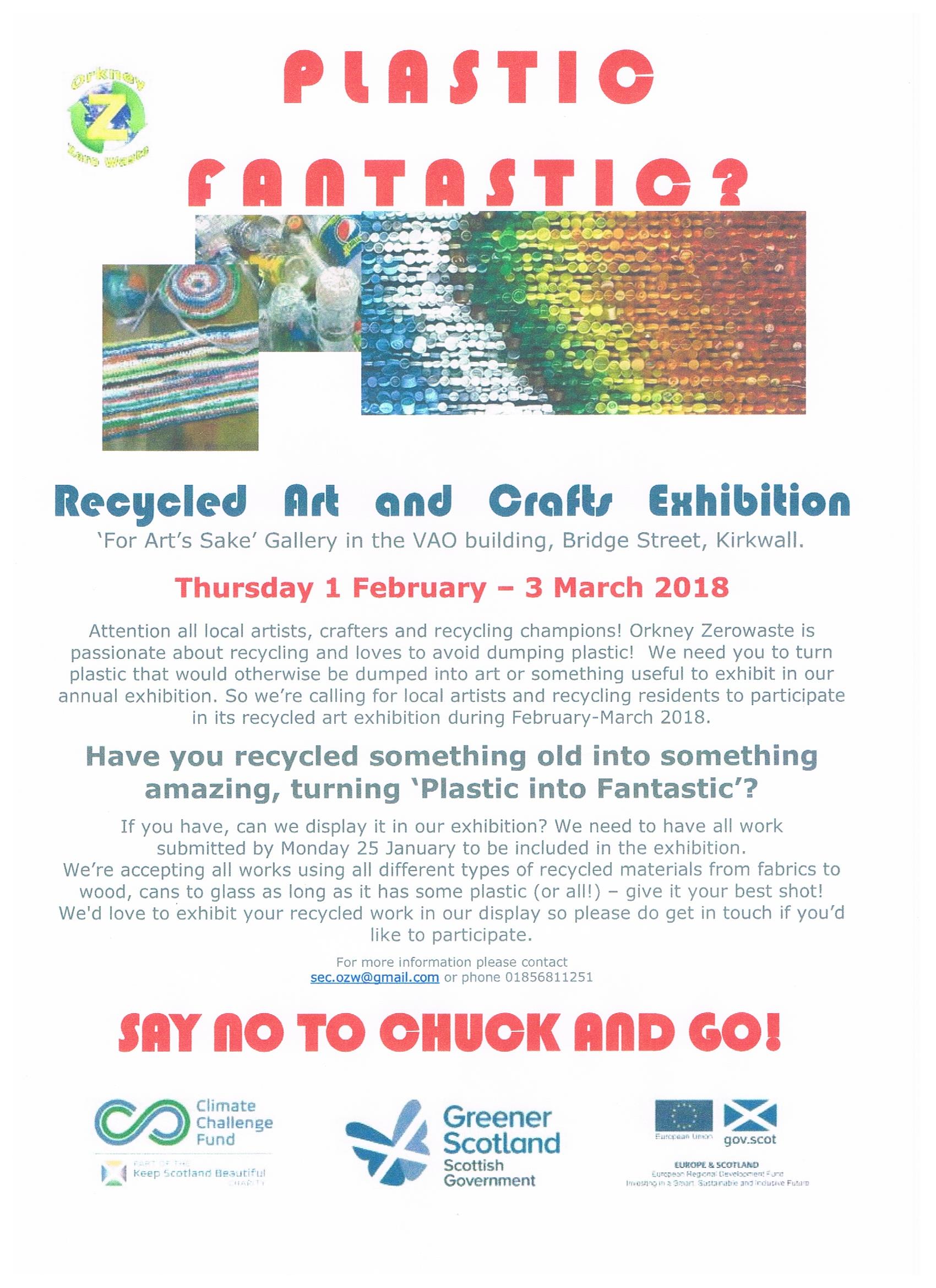 Plastic Fantastic? Get Craftily Arty