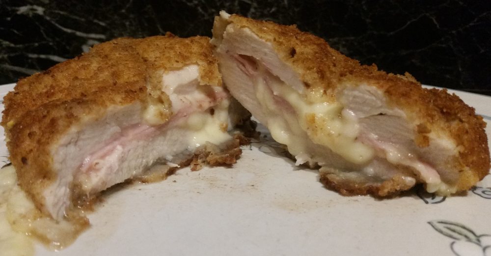 cooked chicken pieces