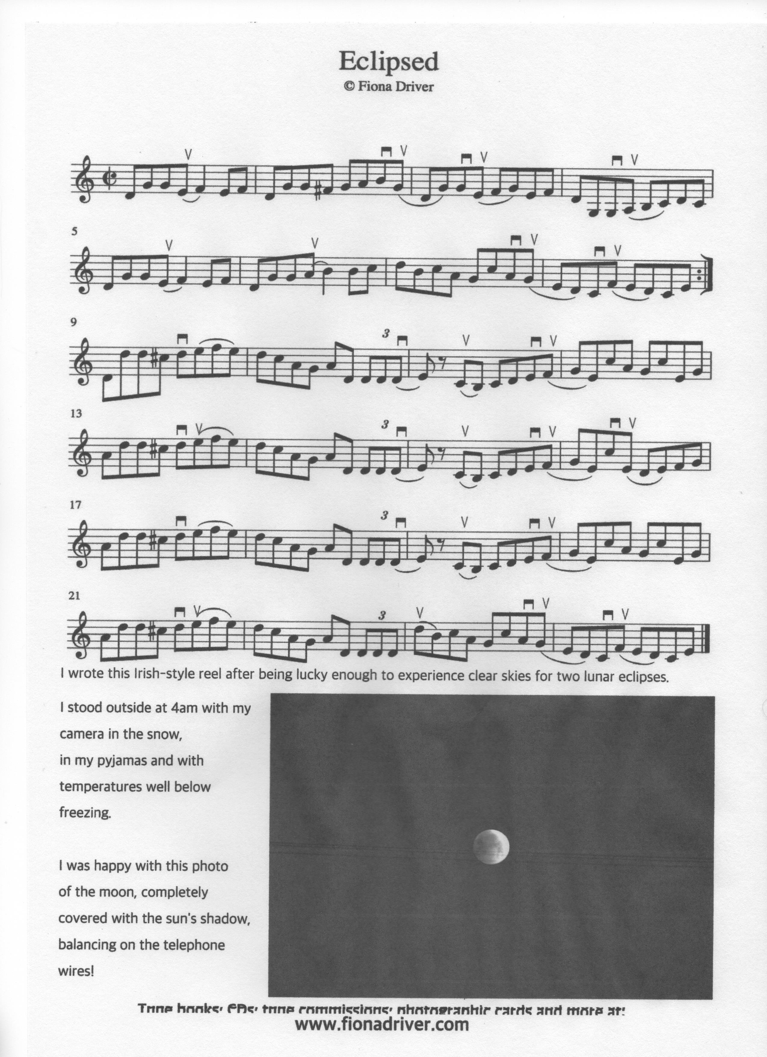 Tune and a Tale: Eclipsed