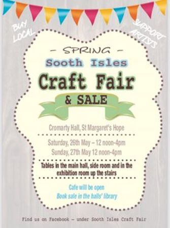 Make a Date for the Sooth Isles Craft Fair