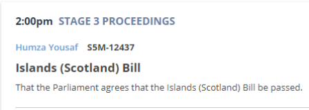 Historic Islands Bill is Passed