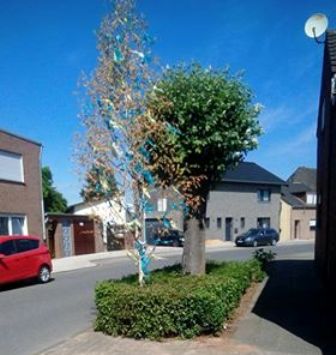 Krauthausen, Germany Mai Traditions