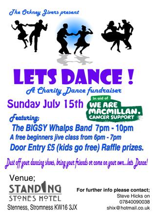 Orkney Jivers Get Ready to Rock n’Roll for Macmillan