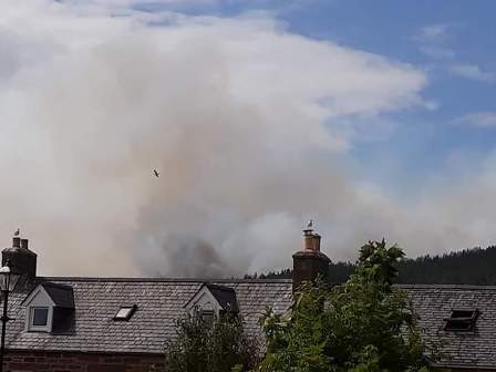More Images from the Golspie Fire