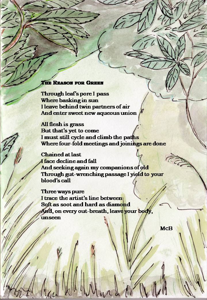 Poetry Corner: The Reason for Green