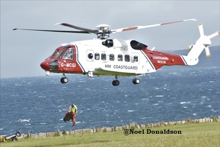 Cliff Rescue Near Thurso