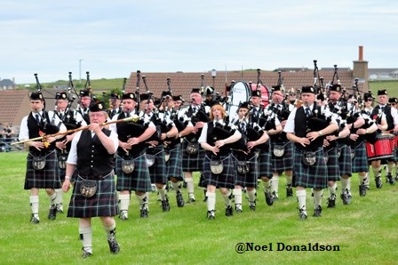Noel Donaldson: Kirkwall City Pipe Band