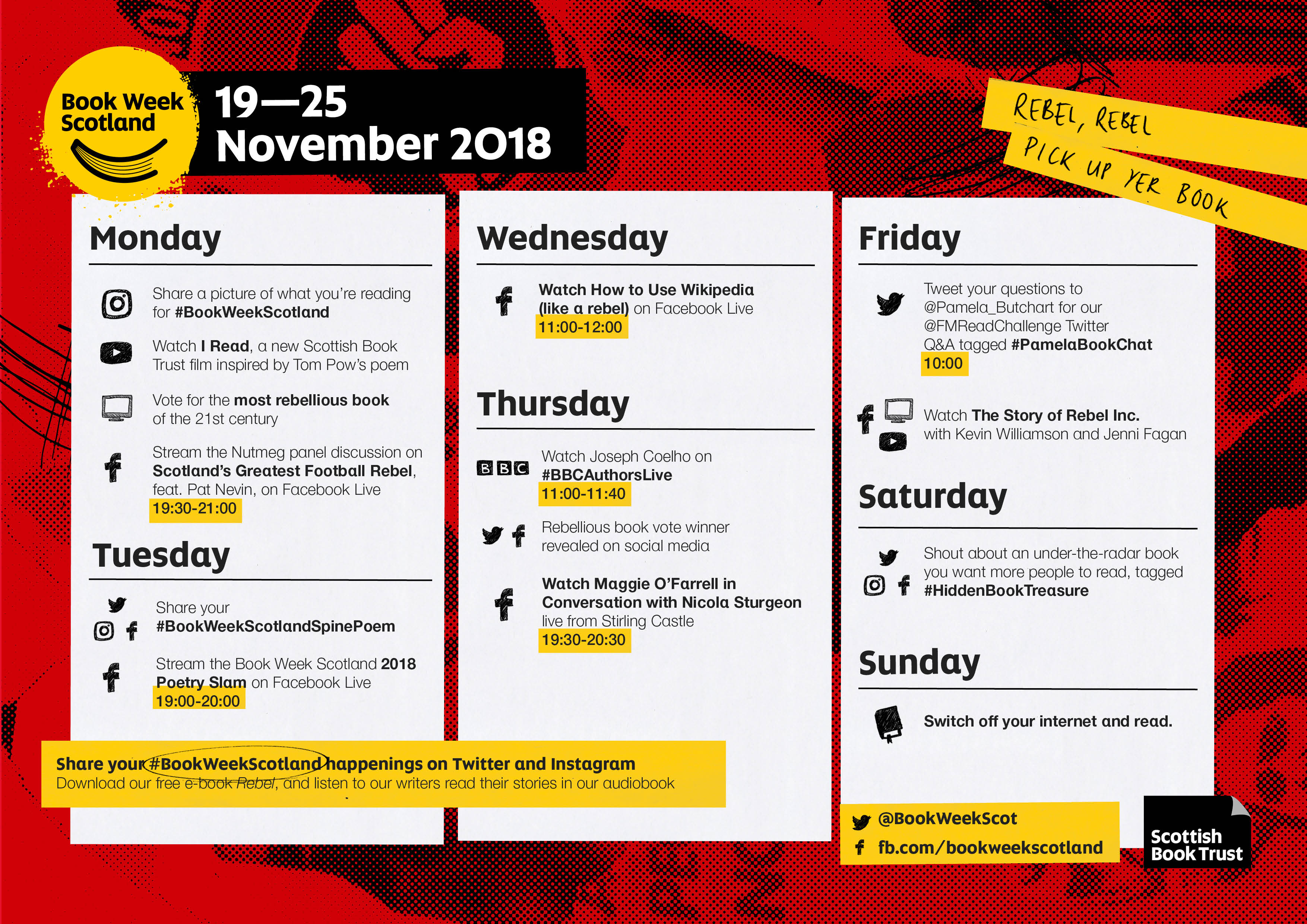 Join in Book Week from the Comfort of Your Own Home