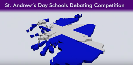 Scotland’s Young People Take Part in the St Andrew’s Day Debate
