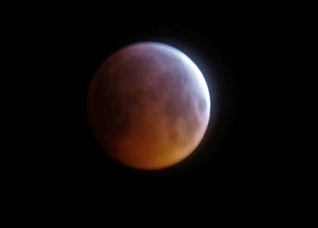 Red Moon Over Orkney
