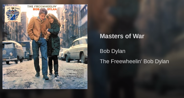 Poetry Corner: Masters Of War