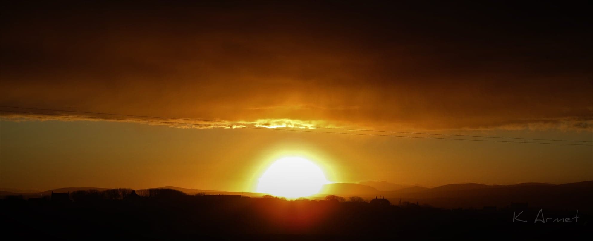 Sunset Over Hoy