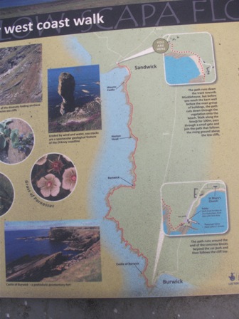 South Ronaldsay West Coast Walks – Part Two – Or ‘A Walk Between Two Cairns’