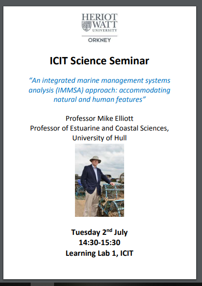 Science Seminar on Marine Management