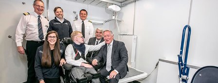 MV Hjaltland and MV Hrossey now with fully equipped Changing Places toilets