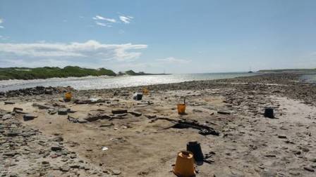 Cata Sands Dig, Sanday Gets Underway