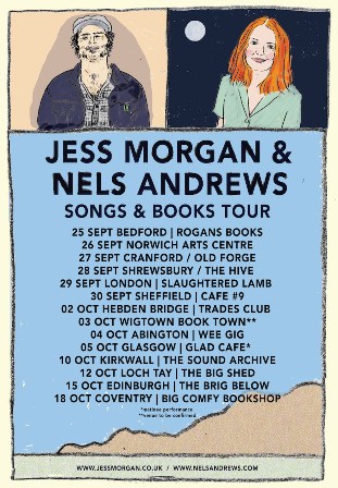 Jes Morgan & Nels Andrews October Tour Dates in Scotland
