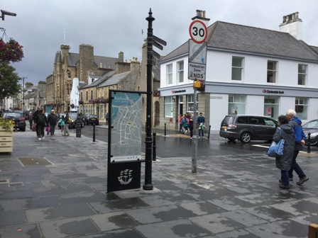 What do you think of on-street parking in Kirkwall ?