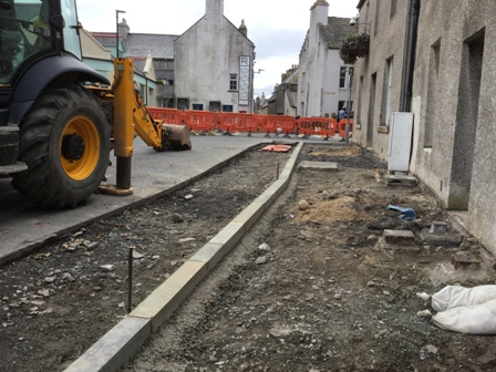 Victoria Street Kirkwall Closed for 3 Days