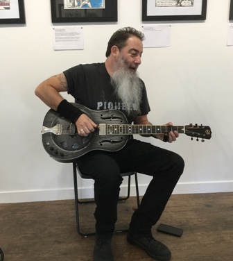 Blues Musician Dave Arcari: Interview and Session