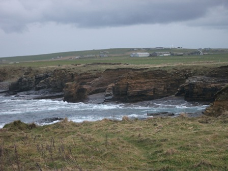 Weather Forecast: Mainly cloudy with patchy rain and strong southwesterly winds.