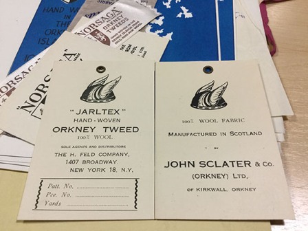 Do you have any clothes or items made from Orkney tweed ? 