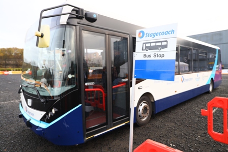 Driverless Bus Takes to the Road