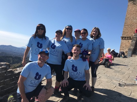 Walking The Great Wall of China for CLAN