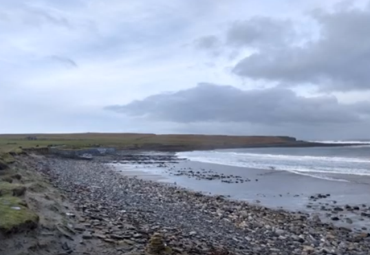Weather Watchers: The Bay of Skaill in January