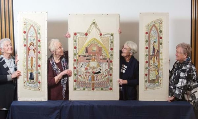 Intricate, Three-Panel Tapestry Celebrates The Declaration of Arbroath
