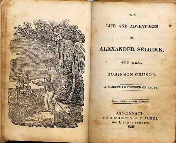 Alexander Selkirk:  #OnThisDay