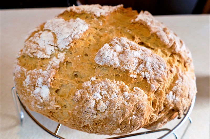 Helen’s Motorhome Cooking Video & Recipe for Soda Bread