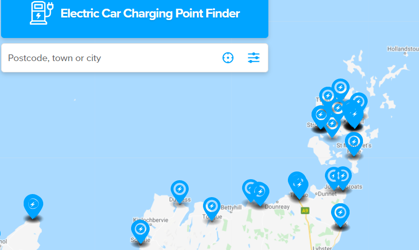 EV Charging Point Finder