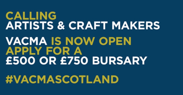 Visual Artist and Craft Maker Awards (VACMA) Bursaries