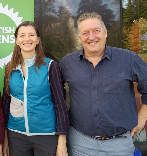 Ariane is No. 1 for the Scottish Greens