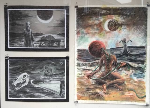 Njuggles at The Northlight Gallery, Stromness