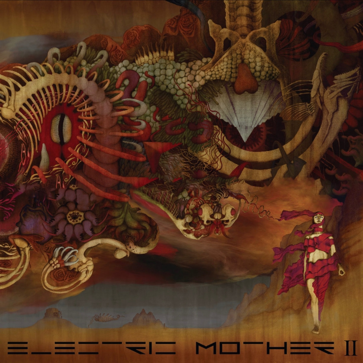 Electric Mother II album cover by Shaun Gardiner