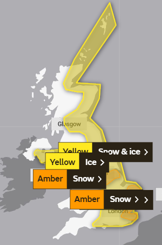 Met Office Weather for Orkney:Cold and bright with a few wintry showers on Monday.