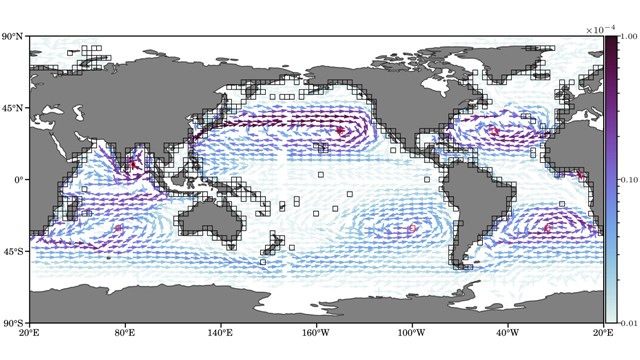 Tracking the Great Plastic Heaps in the Seas