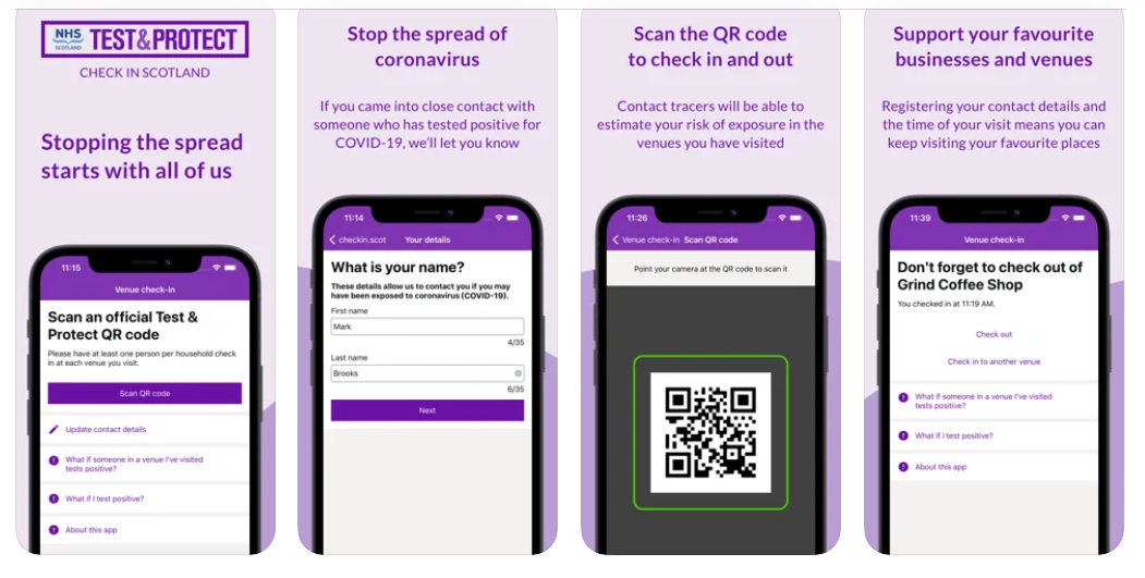 Check-In Scotland APP