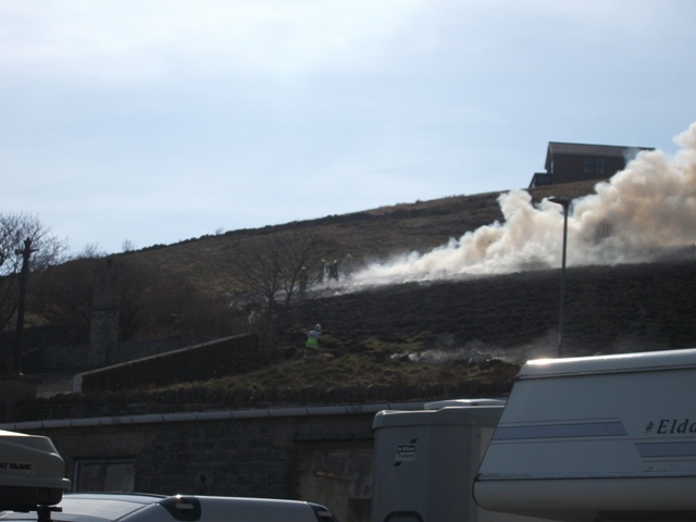 Stromness Hill Fire