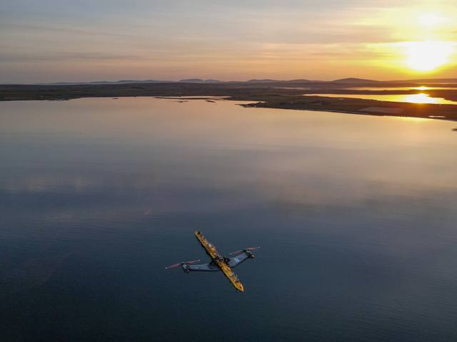 Orbital Marine O2 when it arrived in Orkney