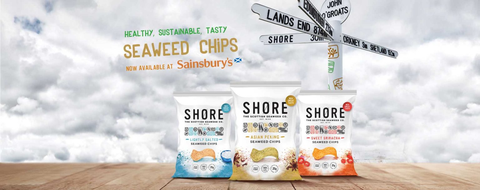 Boost To Shore’s Seaweed Chips range